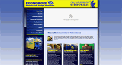Desktop Screenshot of economoveremovals.co.uk